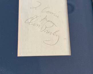 ELVIS PRESLEY Autograph