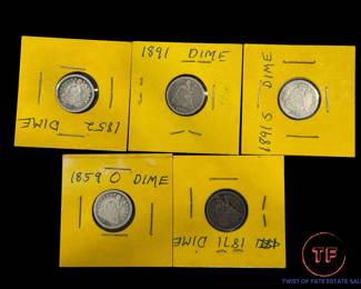 Silver Seated Liberty Dimes