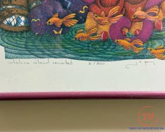 Signed Limited Edition "Catalina Island Revisted" by J.S. Perry