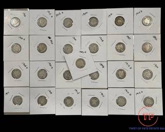 BARBER Silver Dimes
