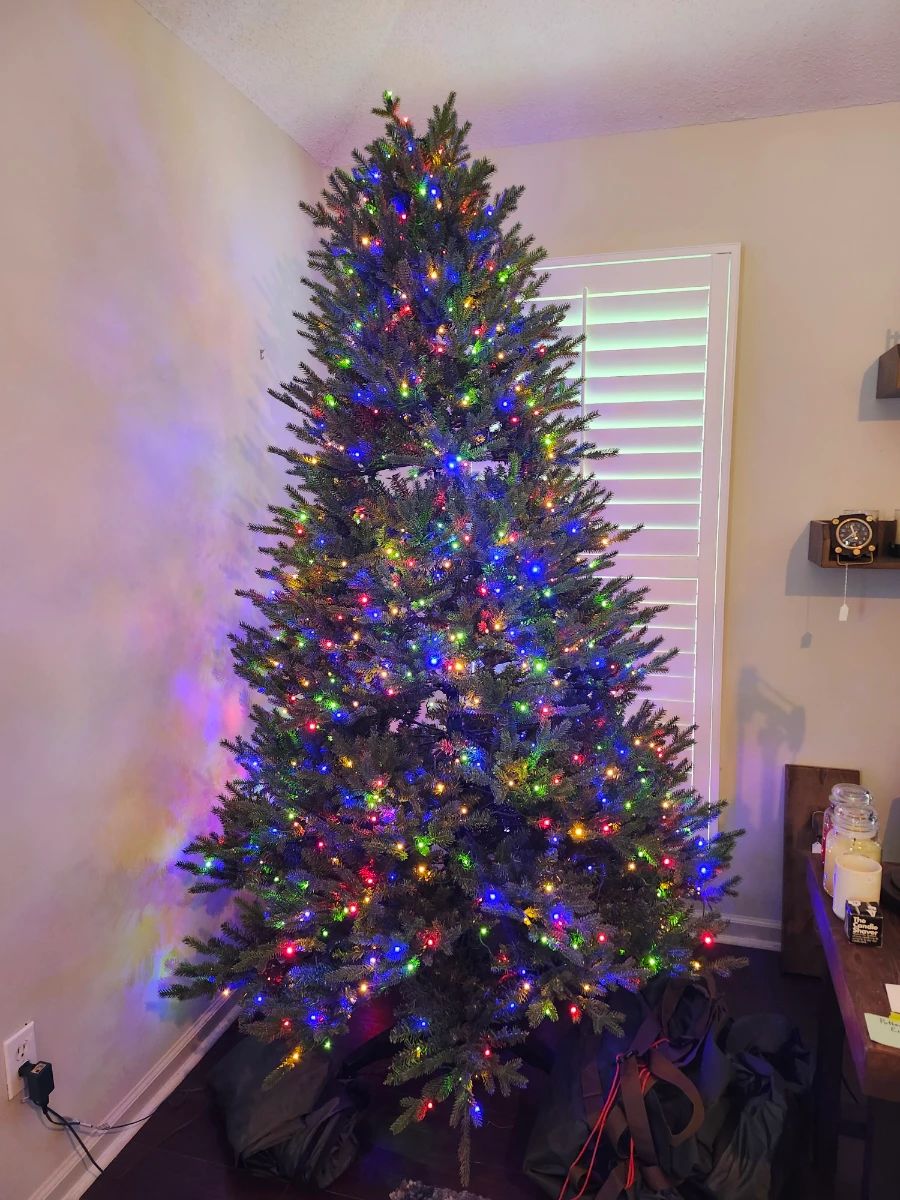 Douglas Fir pre-lit tree