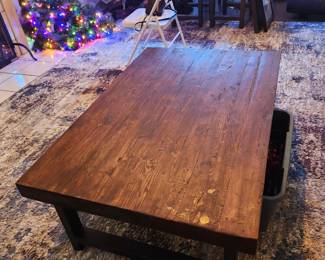 Pottery Barn Griffin coffee table -retired