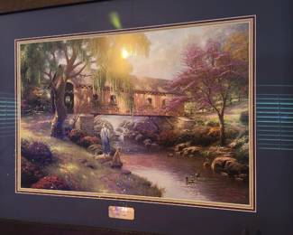Thomas Kinkade "The Old Fishin' Hole"
