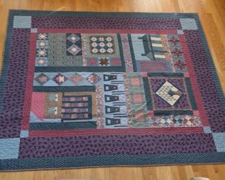 The specific Almost Amish Sampler Quilt by Hannah's Quilts retail price is $1,315.Quilt Valuation MetricsExact Model Pricing: On Amish Country Lanes (the platform hosting Hannah's Quilts), this specific design measures 94" x 110" and lists for $1,315.General Market Benchmark: Authentic, hand-quilted Lancaster County Amish quilts of similar large dimensions (Queen/King sizes) consistently range from $850 to $1,450 depending on stitching density and piecework complexity.