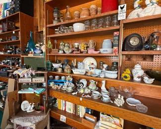 We are continuing to fill this shelving area!