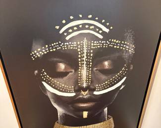 Framed artwork