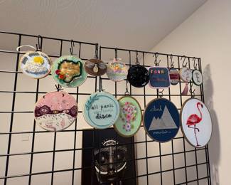Handmade fiber art
