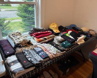 Women's hats, scarves, and gloves
