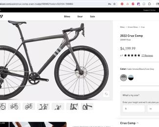 Specialized Crux Comp