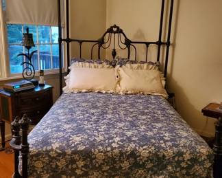 Ornate Iron Bed Frame