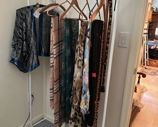 Scarves, Clothes Rack