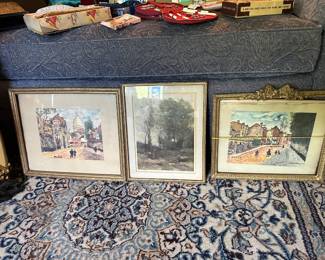 Framed Prints - Elsie Maclet, Landscape