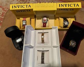 Jewelry - Watches - Invicta, Movado, Croton, Christian Bernard & More!