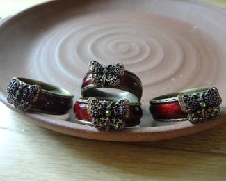 Jay Strongwater Napkin Rings