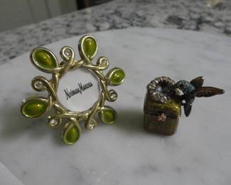 Jay Strongwater Frame and Trinket Box