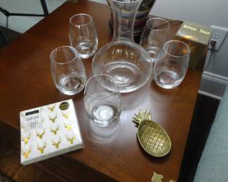 Luigi Bormioli High Ball Glasses made in Italy (everything for a night cap)