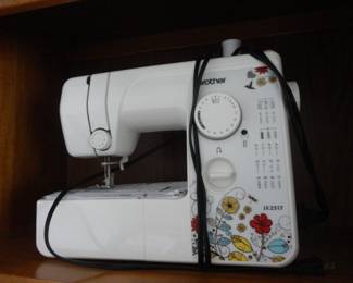 Brother Sewing Machine (sewing basket not shown)