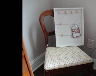 Matching side chairs