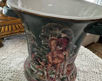 Fox Hunt Equestrian Porcelain