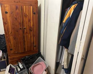 Wardrobe, vintage clothes