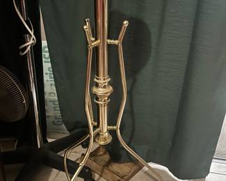 Regency gold plant stand
