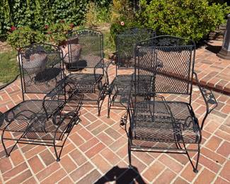 iron chairs