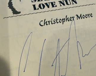 author signature