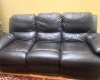 leather sofa