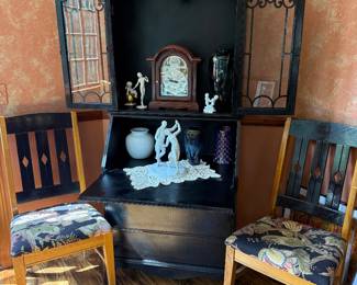 antique hutch