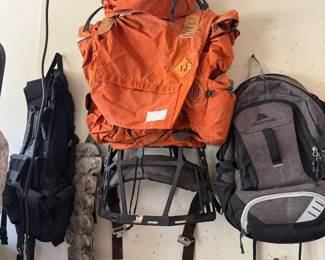 hiking camping