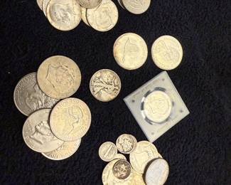 silver coins