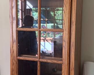 glass hutch