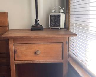 Table with lamp