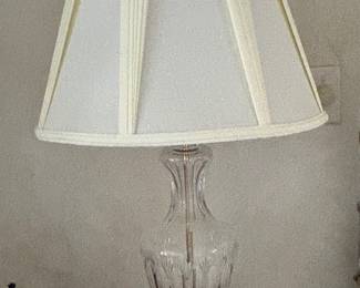 Crystal Pair Lamp - Great Shade