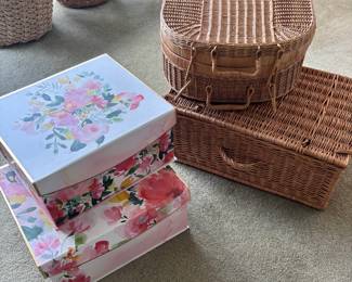 Storage Boxes and Baskets