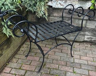 Iron Garden Bench