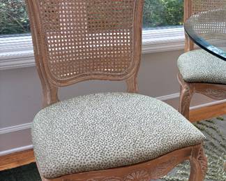 Century Coordinating Cane Back Chairs