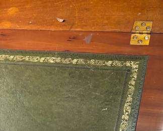 Antique English Georgian Secretary - writing surface detail