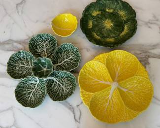 Variety of Green and Yellow Cabbageware