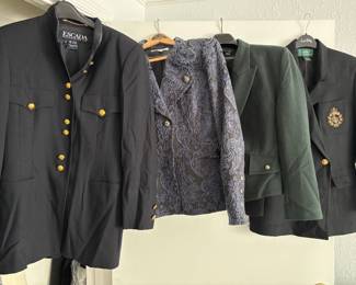 Great Vintage Blazers - Escada-Renfrew Collection-Dreassage- Ralph Lauren