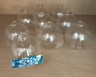 Set of Small Place Card Holders Vases