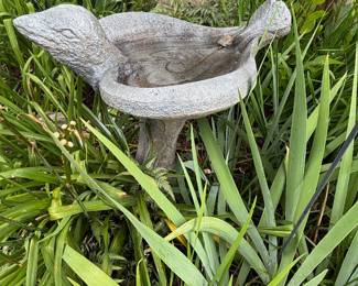 Sweet Birdbath