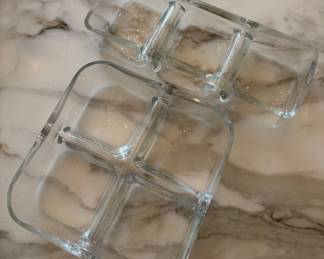 Thick Glass Serving Pieces