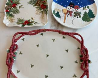 Christmas Platters to include F&F