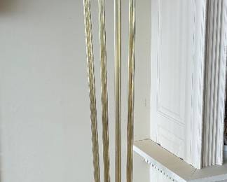 Brass Torchiere - Hollywood Regency Style