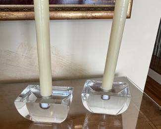 Crystal Candleholders