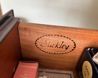 Stickley Secretary - Chippendale Style - Mark