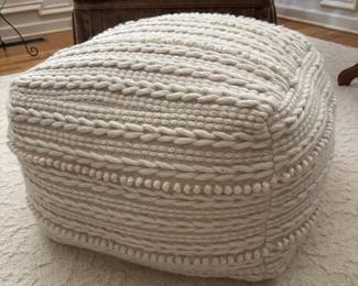 Woven Ottoman