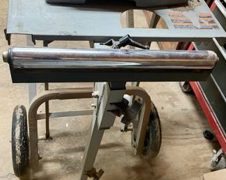 Rigid 12” Compound Miter Saw and Rigid MS-UV (Miter Saw Utility Vehicle)