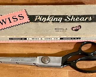 Vintage Model A Wiss Pinking Shears